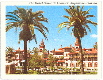 [The Hotel Ponce de Leon at Flagler College in St. Augustine]