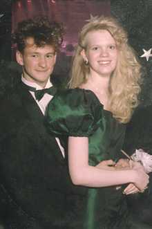 [1990 junior prom photo]