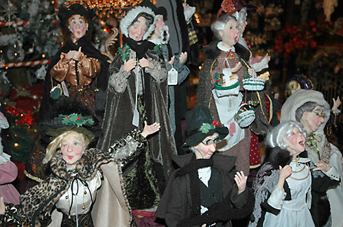 [Christmas carolers]