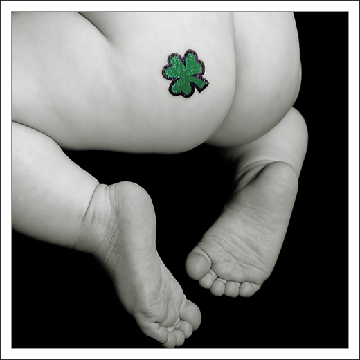 [kiss him - his mommy is Irish]