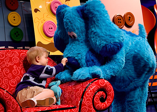 [another Blues Clues day hooray]