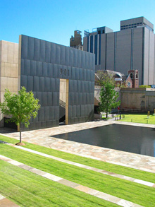[Oklahoma City bombing memorial East Gate]