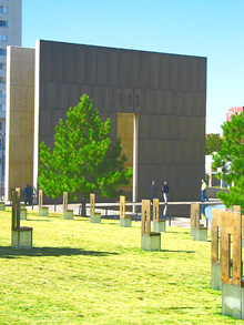 [Oklahoma City bombing memorial West Gate]